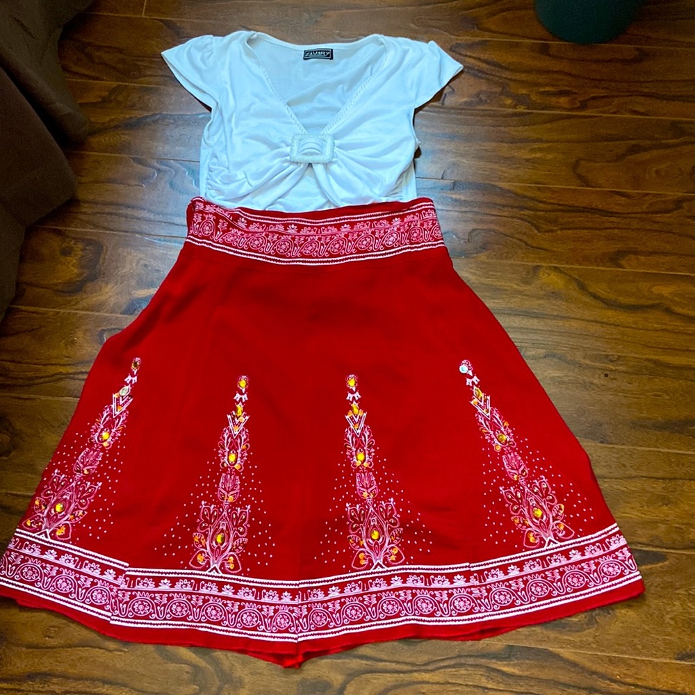 EUC Beautiful flared skirt in size 32